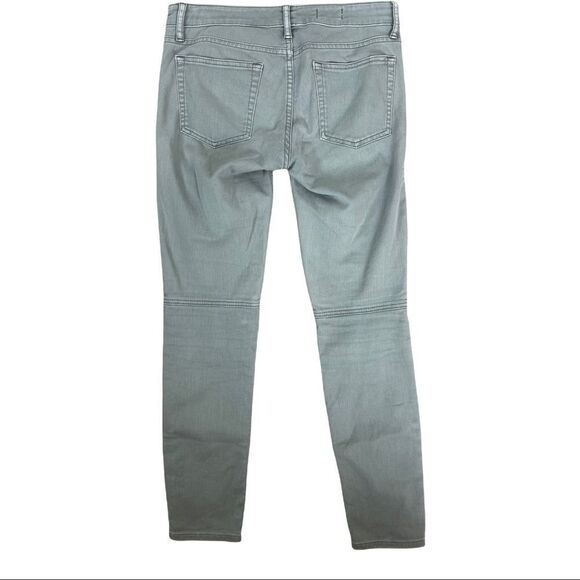 Gap Always Skinny Size 26 Green Biker Jeans - Picture 2 of 8